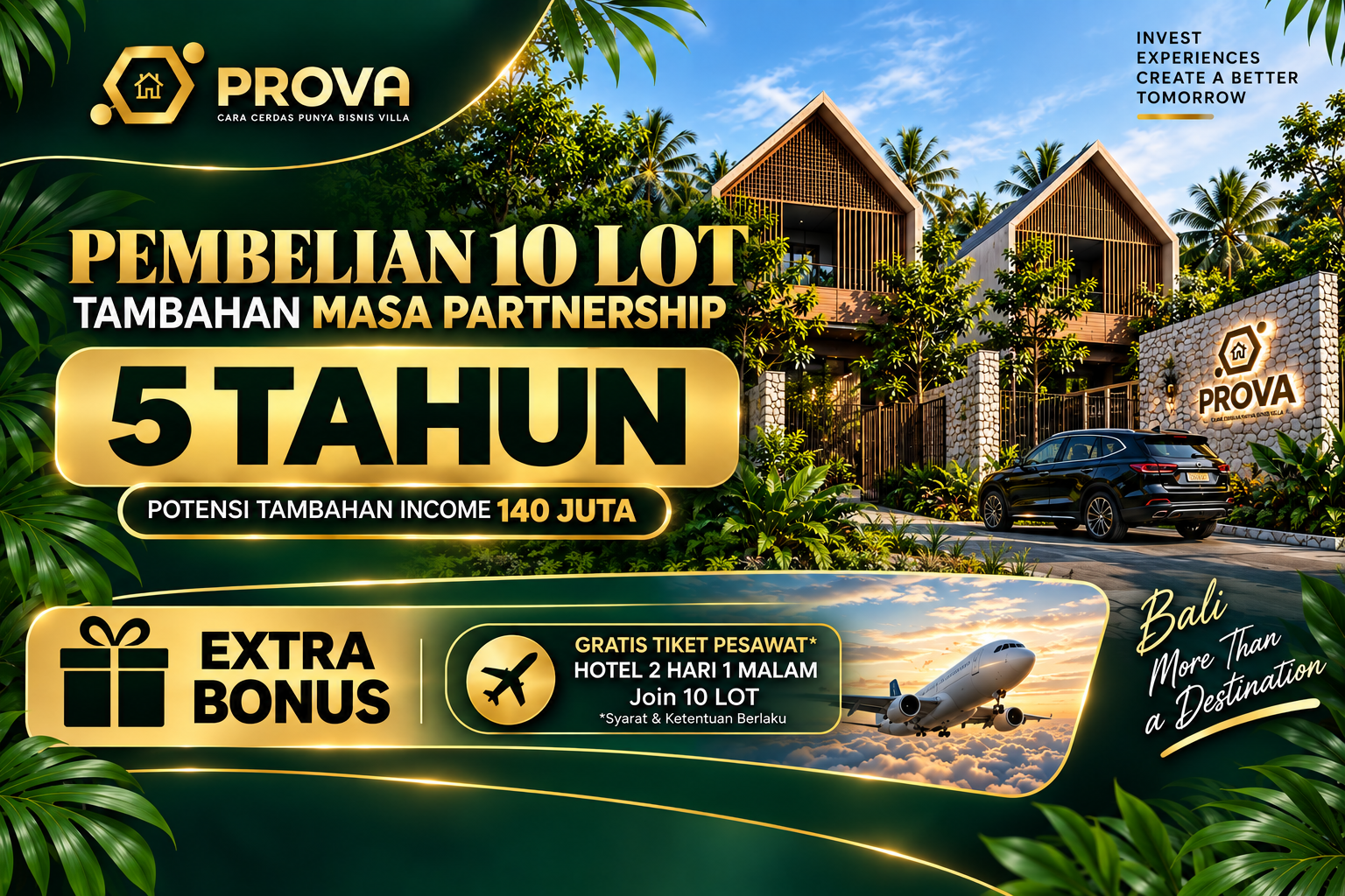 Benefit partnership PROVA Indonesia